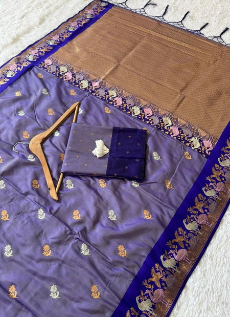 Luxurious Silk Saree Vol 4 Soft Silk With Zari Work Saree Bulk Orders In India